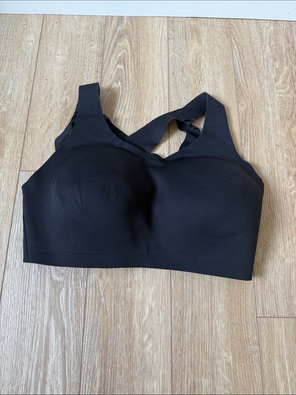 lululemon athletica Black Sports Bra with Crossback Straps